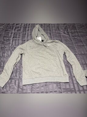 Nike Kids Gray Hooded Sweatshirt